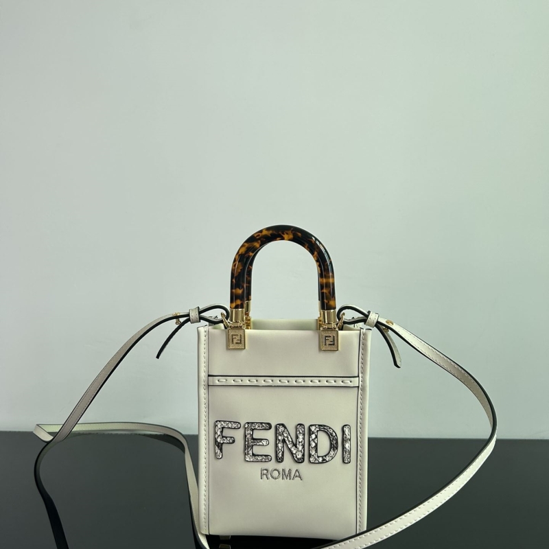 F**di top handle bags